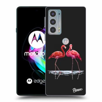 Θήκη για Motorola Edge 20 - Flamingos couple