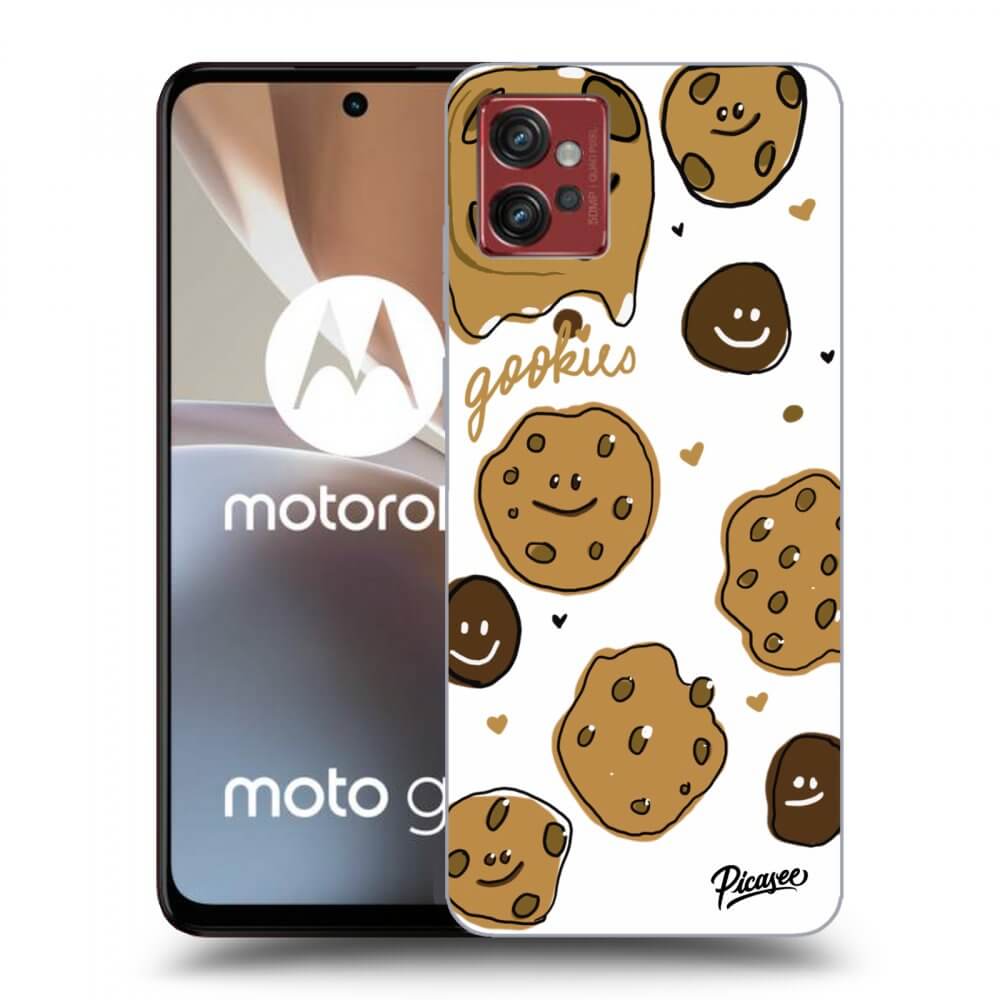 Picasee Μαύρη θήκη σιλικόνης για Motorola Moto G32 - Gookies