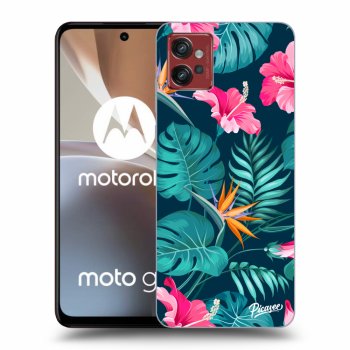 Θήκη για Motorola Moto G32 - Pink Monstera