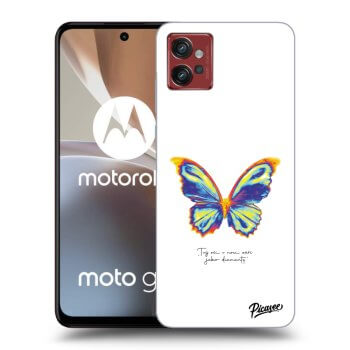 Θήκη για Motorola Moto G32 - Diamanty White