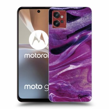 Θήκη για Motorola Moto G32 - Purple glitter