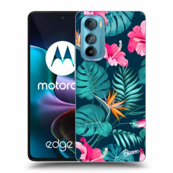 Θήκη για Motorola Edge 30 - Pink Monstera