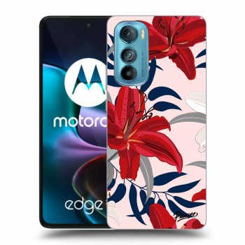 Θήκη για Motorola Edge 30 - Red Lily