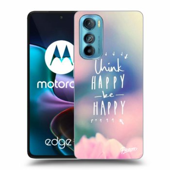 Θήκη για Motorola Edge 30 - Think happy be happy