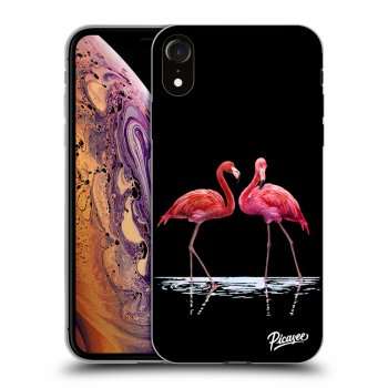 Θήκη για Apple iPhone XR - Flamingos couple