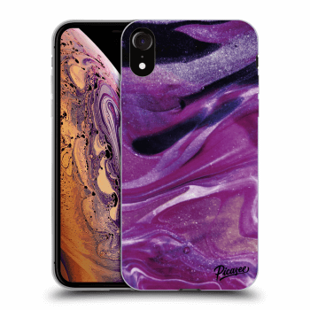Θήκη για Apple iPhone XR - Purple glitter
