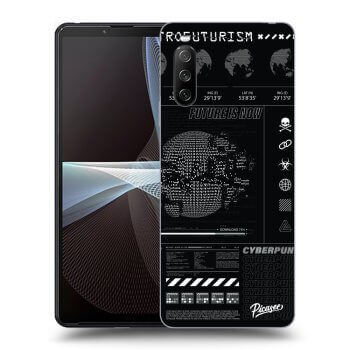 Picasee Μαύρη θήκη σιλικόνης για Sony Xperia 10 III - FUTURE