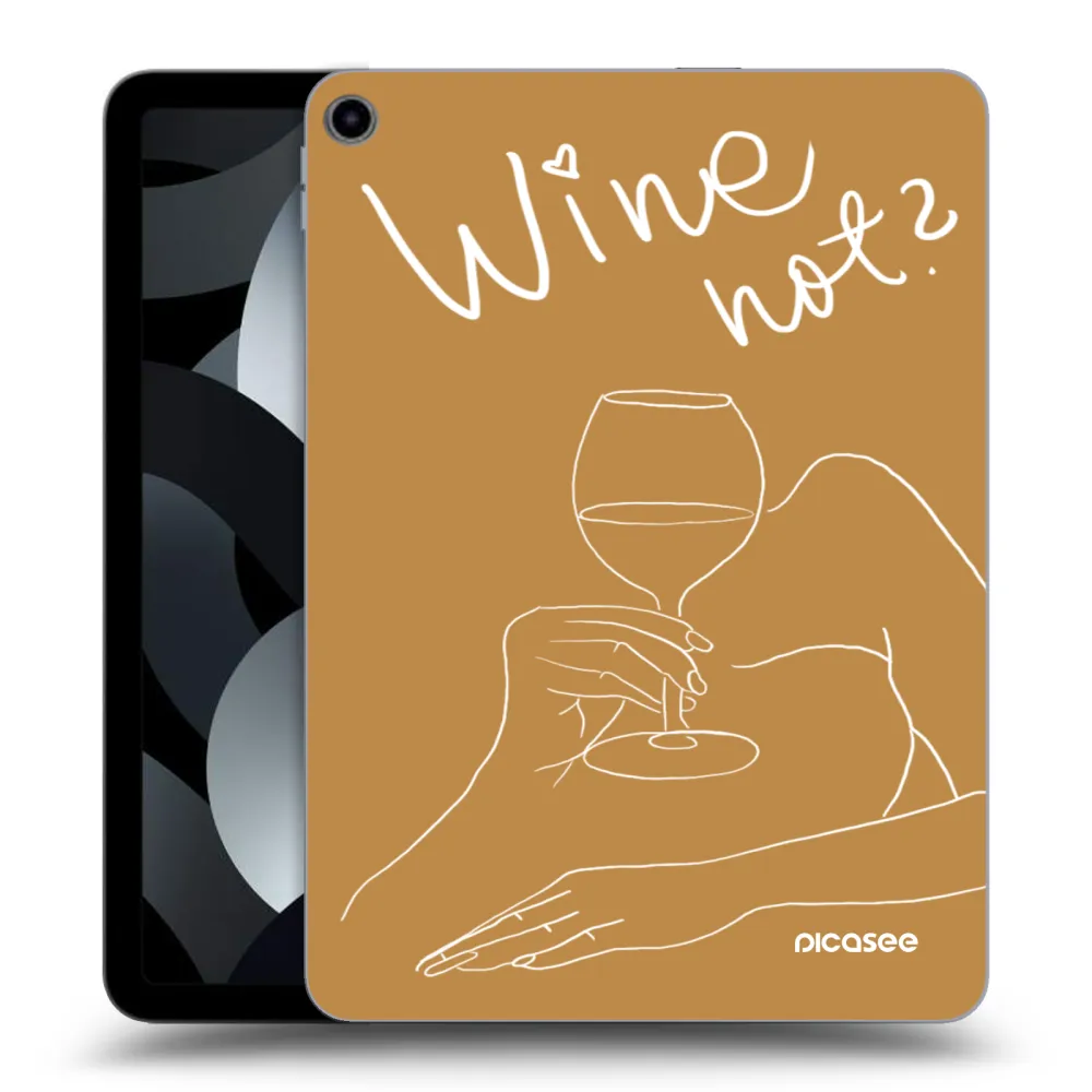 Picasee διαφανής θήκη σιλικόνης Apple iPad Pro 11" 2019 (1.gen.) - Wine not