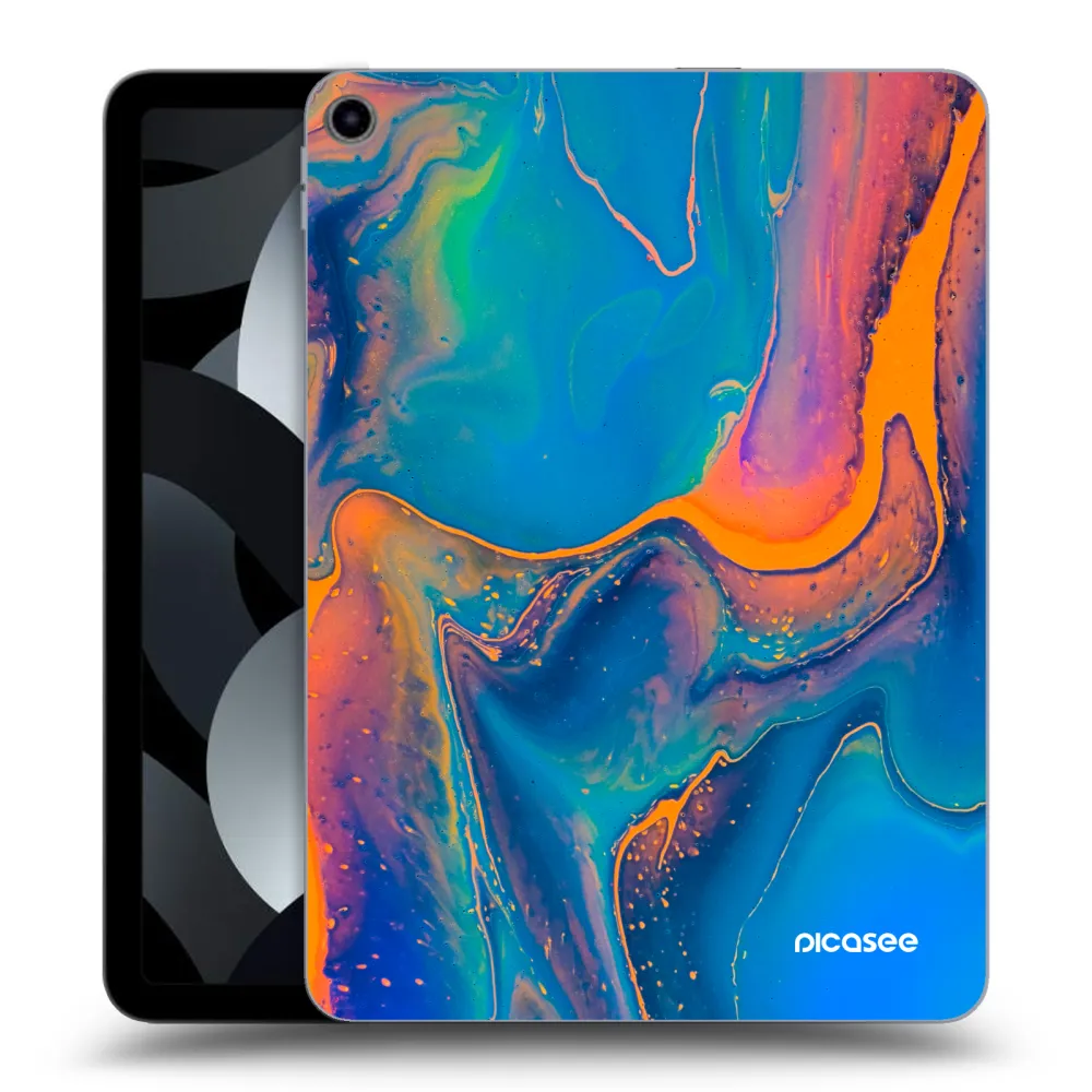 Picasee διαφανής θήκη σιλικόνης Apple iPad Pro 11" 2019 (1.gen.) - Rainbow