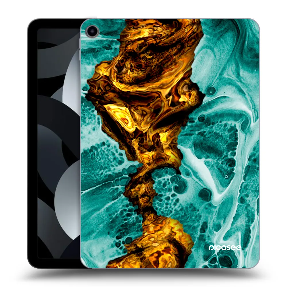 Picasee διαφανής θήκη σιλικόνης Apple iPad Pro 11" 2019 (1.gen.) - Goldsky