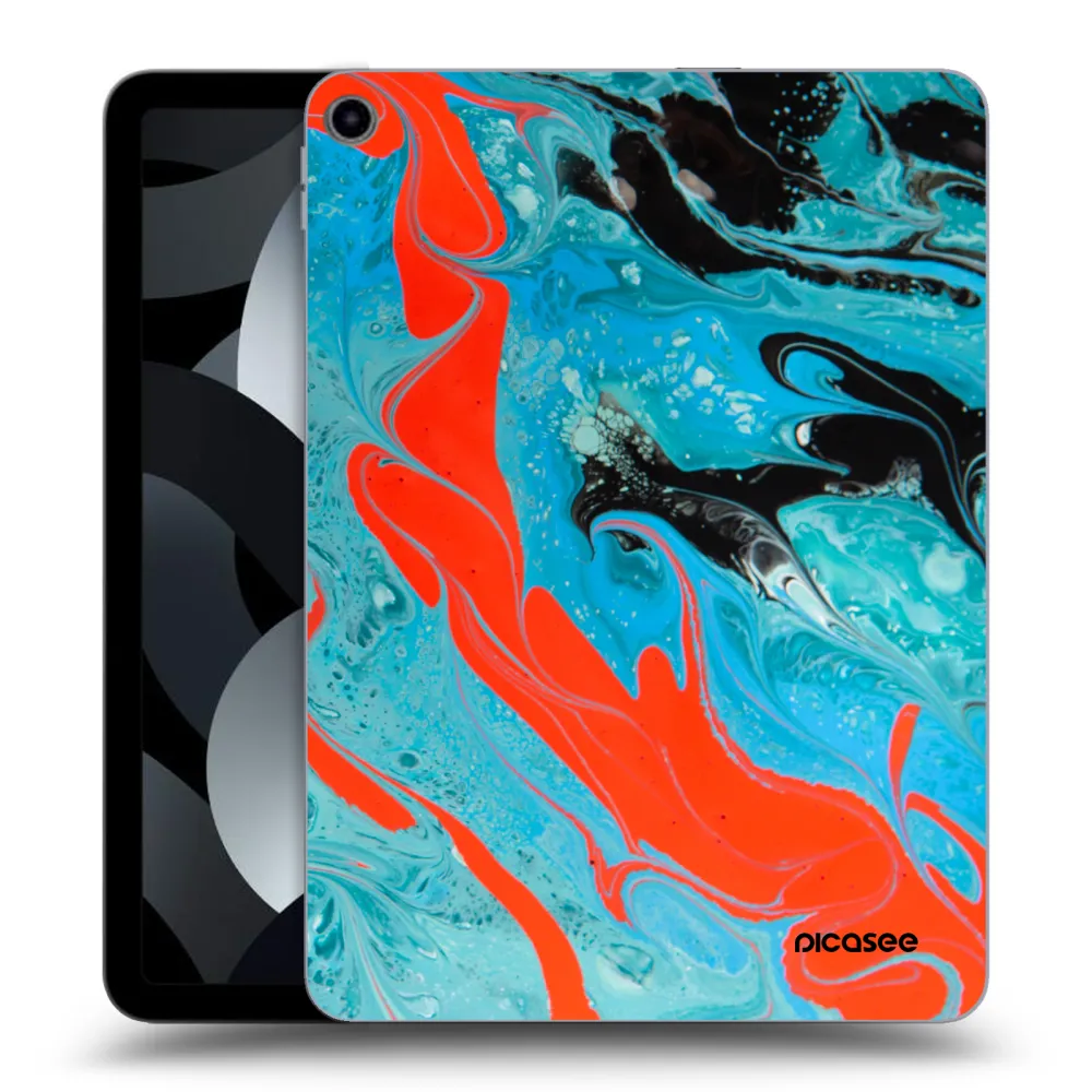 Picasee διαφανής θήκη σιλικόνης Apple iPad Pro 11" 2019 (1.gen.) - Blue Magma