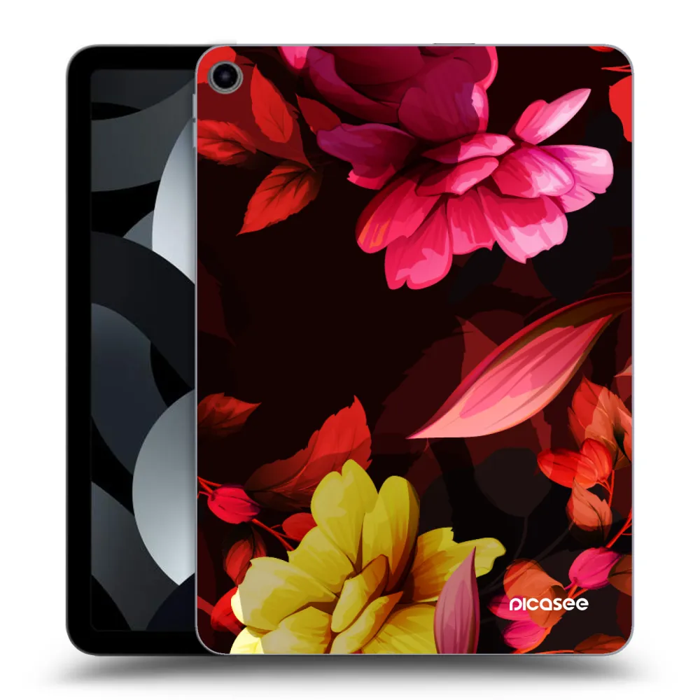 Picasee διαφανής θήκη σιλικόνης Apple iPad Pro 11" 2019 (1.gen.) - Dark Peonny