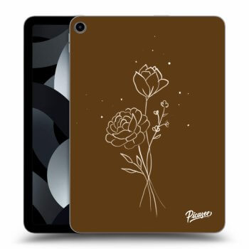 Θήκη για Apple iPad Pro 11" 2019 (1.generace) - Brown flowers
