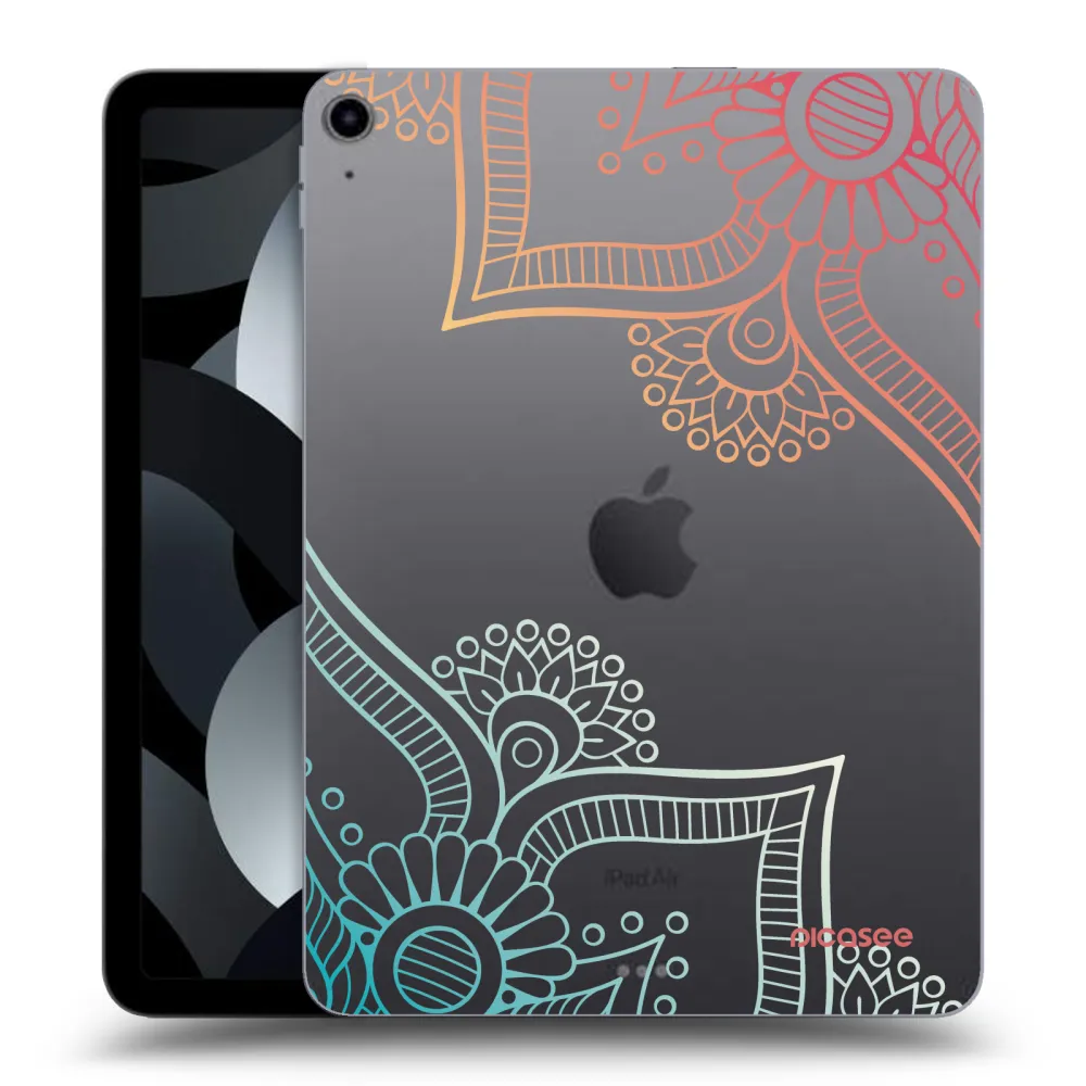 Picasee διαφανής θήκη σιλικόνης Apple iPad Pro 11" 2019 (1.gen.) - Flowers pattern