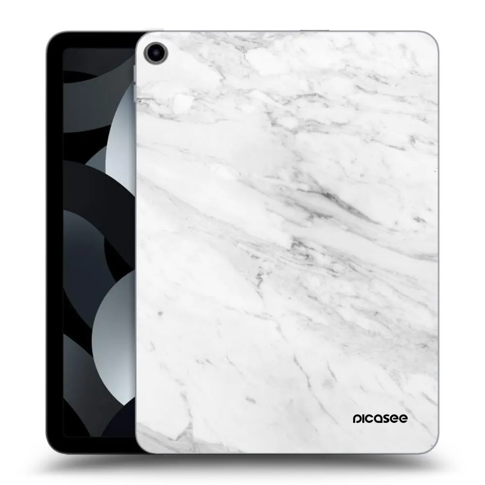 Picasee διαφανής θήκη σιλικόνης Apple iPad Pro 11" 2019 (1.gen.) - White marble