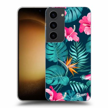 Θήκη για Samsung Galaxy S23 5G - Pink Monstera