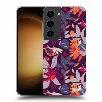 Θήκη για Samsung Galaxy S23 5G - Purple Leaf