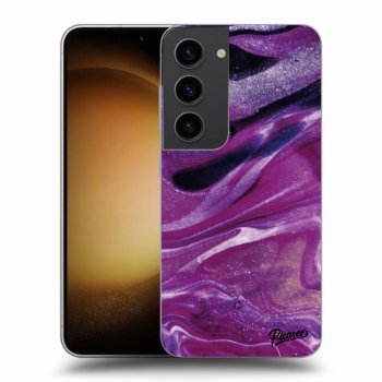 Θήκη για Samsung Galaxy S23 5G - Purple glitter
