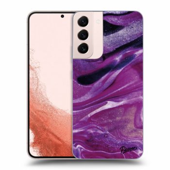 Θήκη για Samsung Galaxy S23+ 5G - Purple glitter