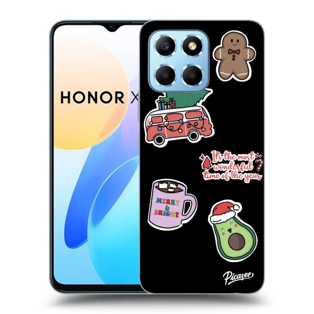 Picasee ULTIMATE CASE για Honor X8 5G - Christmas Stickers