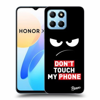 Θήκη για Honor X8 5G - Angry Eyes - Transparent