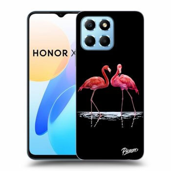 Θήκη για Honor X6 - Flamingos couple
