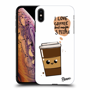 Θήκη για Apple iPhone XS Max - Cute coffee
