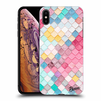 Θήκη για Apple iPhone XS Max - Colorful roof