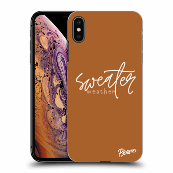 Θήκη για Apple iPhone XS Max - Sweater weather