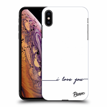 Θήκη για Apple iPhone XS Max - I love you