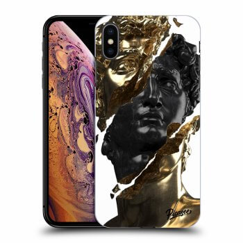 Θήκη για Apple iPhone XS Max - Gold - Black