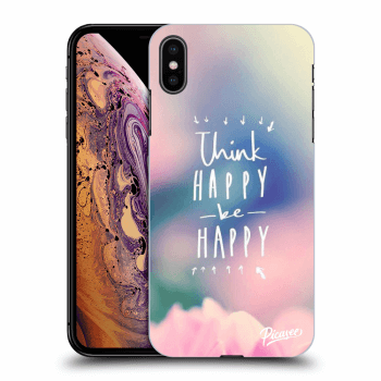 Θήκη για Apple iPhone XS Max - Think happy be happy