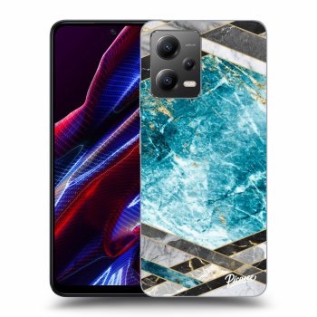 Θήκη για Xiaomi Poco X5 - Blue geometry