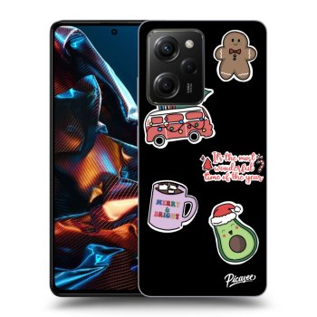 Θήκη για Xiaomi Poco X5 Pro - Christmas Stickers