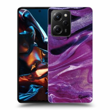 Θήκη για Xiaomi Poco X5 Pro - Purple glitter