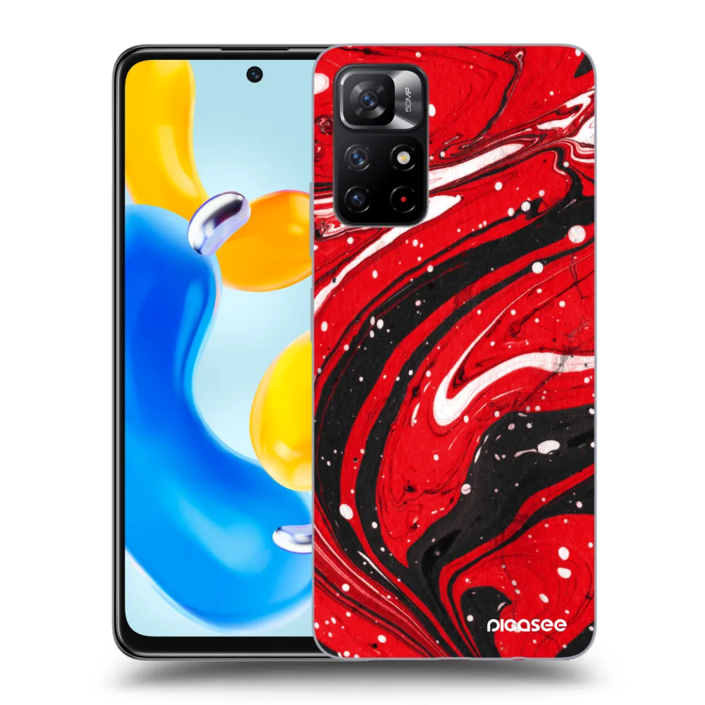 Picasee ULTIMATE CASE για Xiaomi Redmi Note 11S 5G - Red black