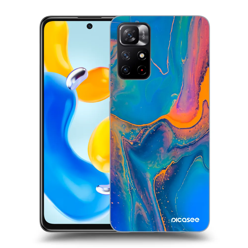 Picasee ULTIMATE CASE για Xiaomi Redmi Note 11S 5G - Rainbow