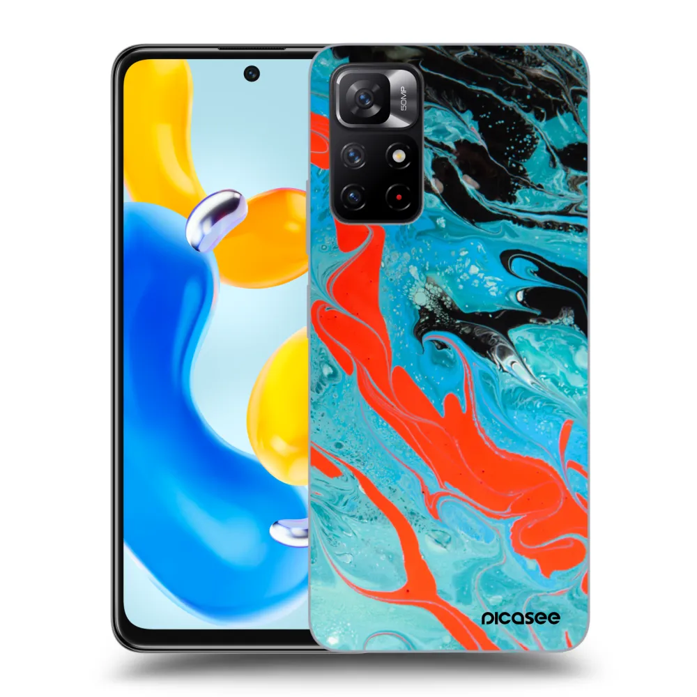 Picasee ULTIMATE CASE για Xiaomi Redmi Note 11S 5G - Blue Magma
