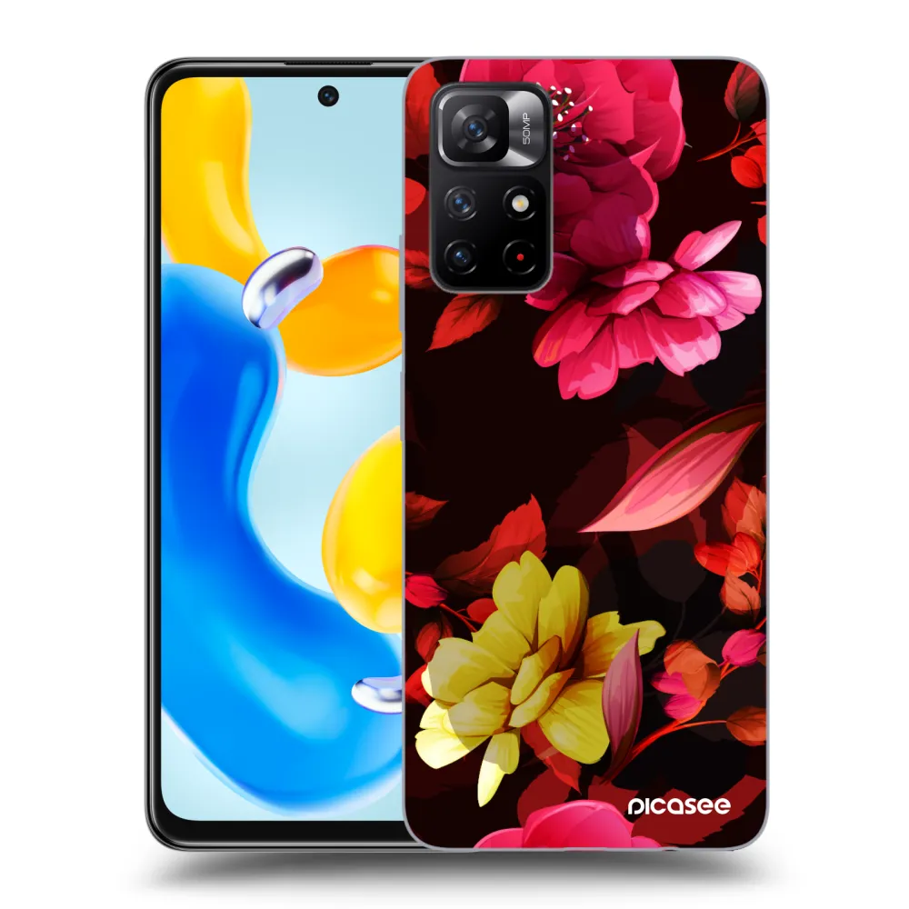 Picasee ULTIMATE CASE για Xiaomi Redmi Note 11S 5G - Dark Peonny