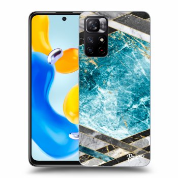 Θήκη για Xiaomi Redmi Note 11S 5G - Blue geometry