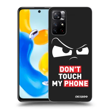 Picasee Μαύρη θήκη σιλικόνης για Xiaomi Redmi Note 11S 5G - Cloudy Eye - Transparent