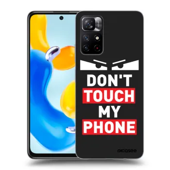 Picasee Μαύρη θήκη σιλικόνης για Xiaomi Redmi Note 11S 5G - Shadow Eye - Transparent