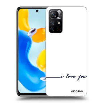 Θήκη για Xiaomi Redmi Note 11S 5G - I love you