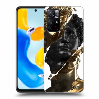 Θήκη για Xiaomi Redmi Note 11S 5G - Gold - Black