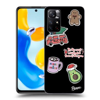 Θήκη για Xiaomi Redmi Note 11S 5G - Christmas Stickers