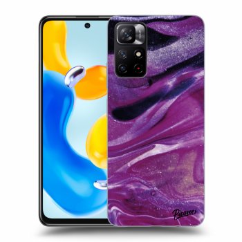 Θήκη για Xiaomi Redmi Note 11S 5G - Purple glitter