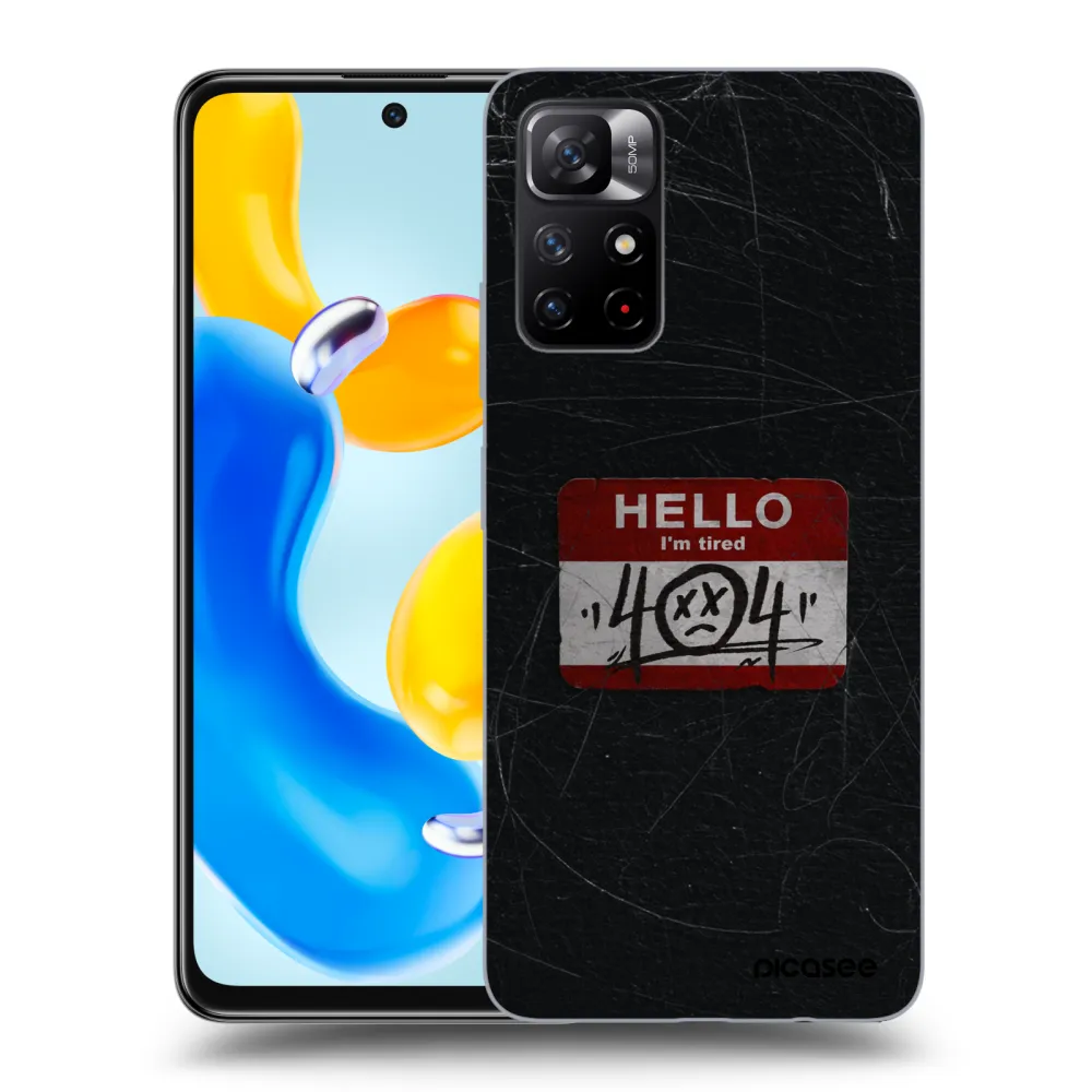 Picasee ULTIMATE CASE για Xiaomi Redmi Note 11S 5G - HELLO 404