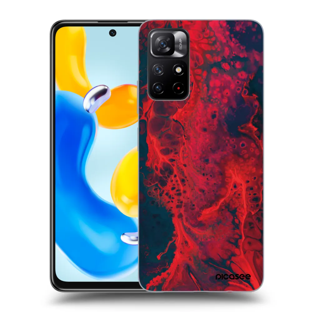 Picasee ULTIMATE CASE για Xiaomi Redmi Note 11S 5G - Organic red