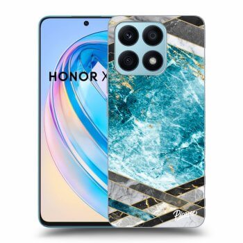 Θήκη για Honor X8a - Blue geometry