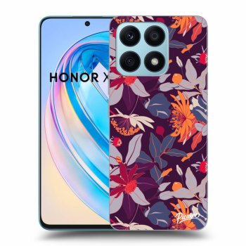 Θήκη για Honor X8a - Purple Leaf